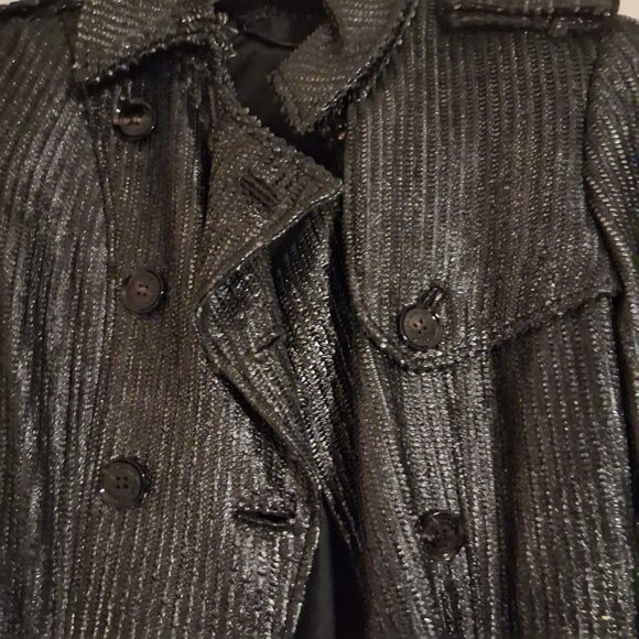 Burberry Prorsum Leather coat Pristine condition size US 4/ IT 38 - Picture 2 of 9